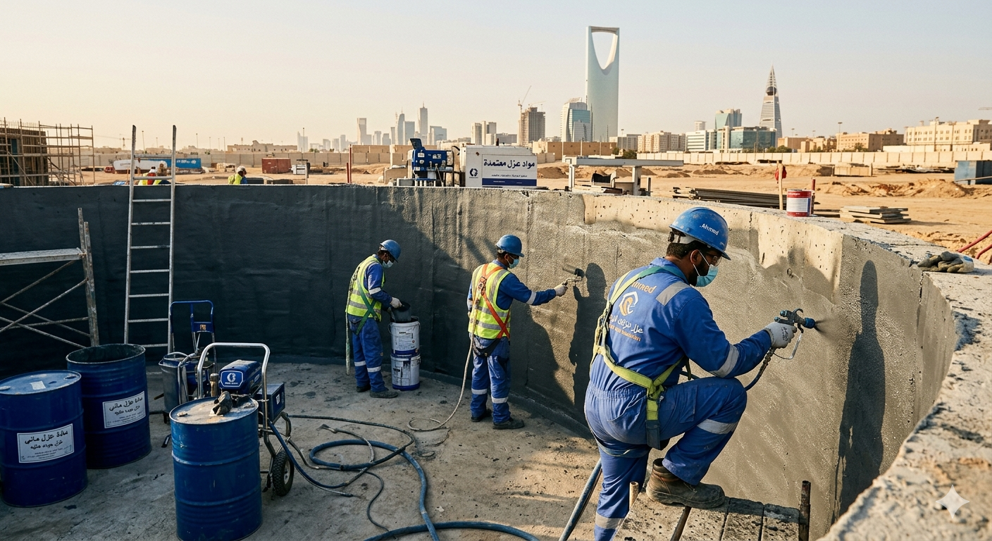 أفضل شركة عزل خزانات المياه بالرياض