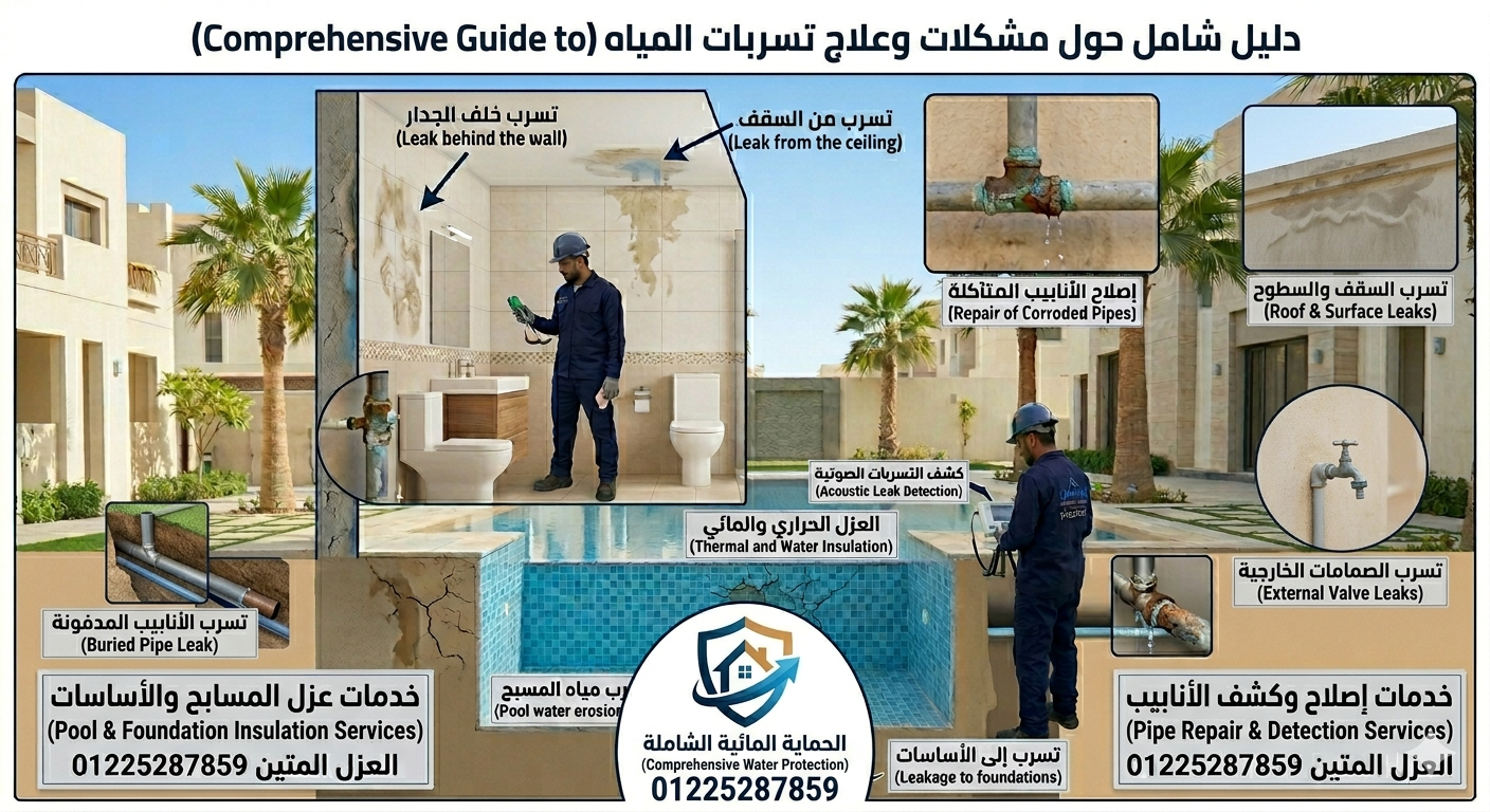  كشف تسربات المياه بجدة بدون تكسير