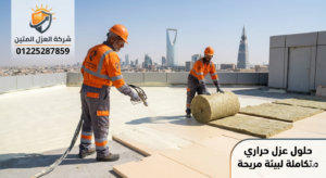 عزل الاسطح من الحرارة بالرياض